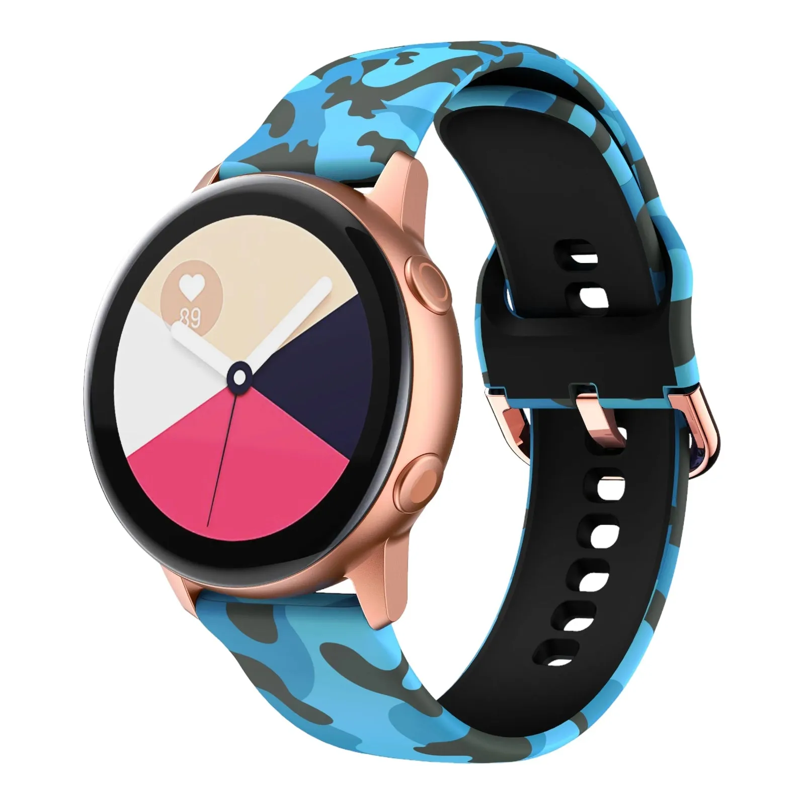 Silicone Pattern Watch Straps compatible with the Apple Watch