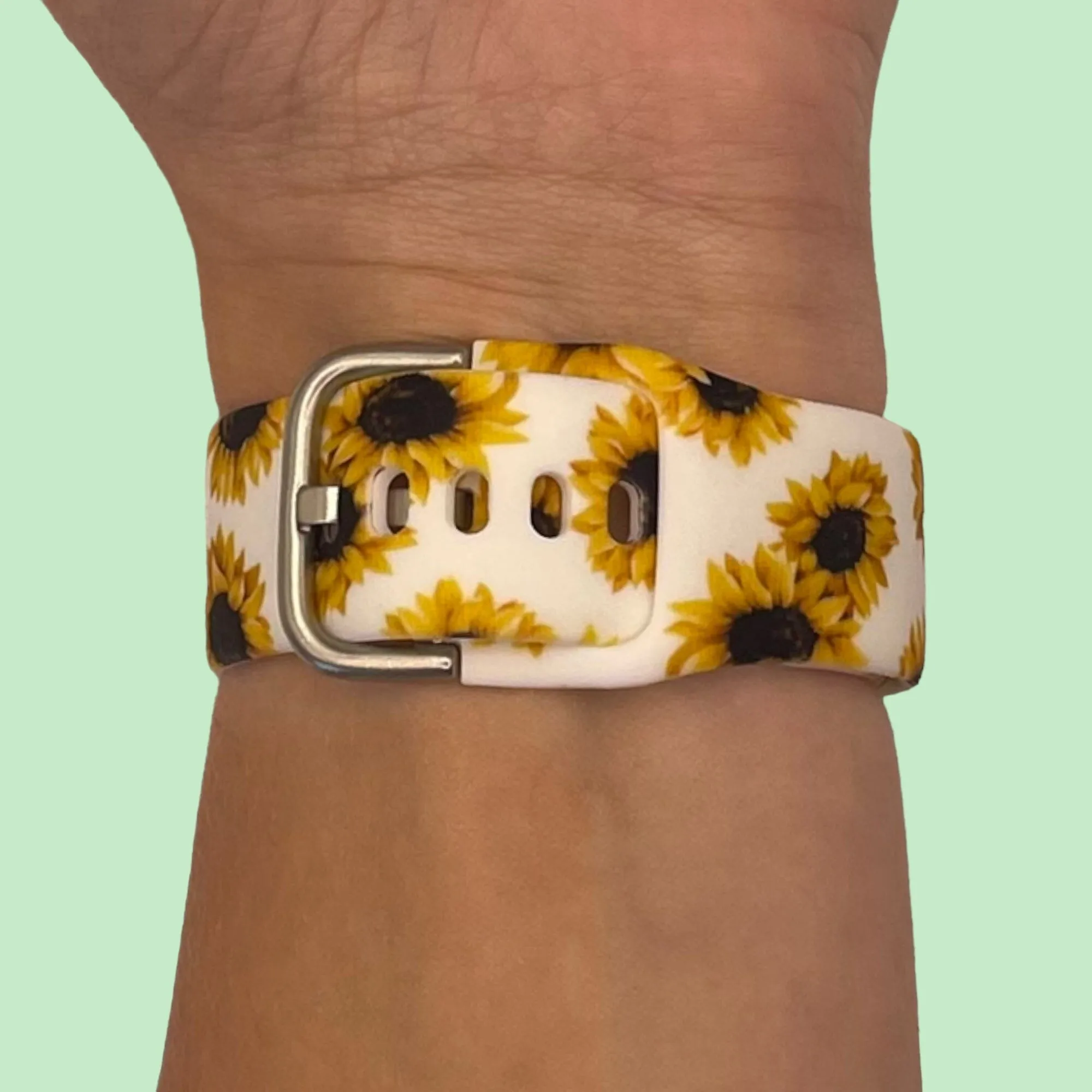 Silicone Pattern Watch Straps compatible with the Apple Watch