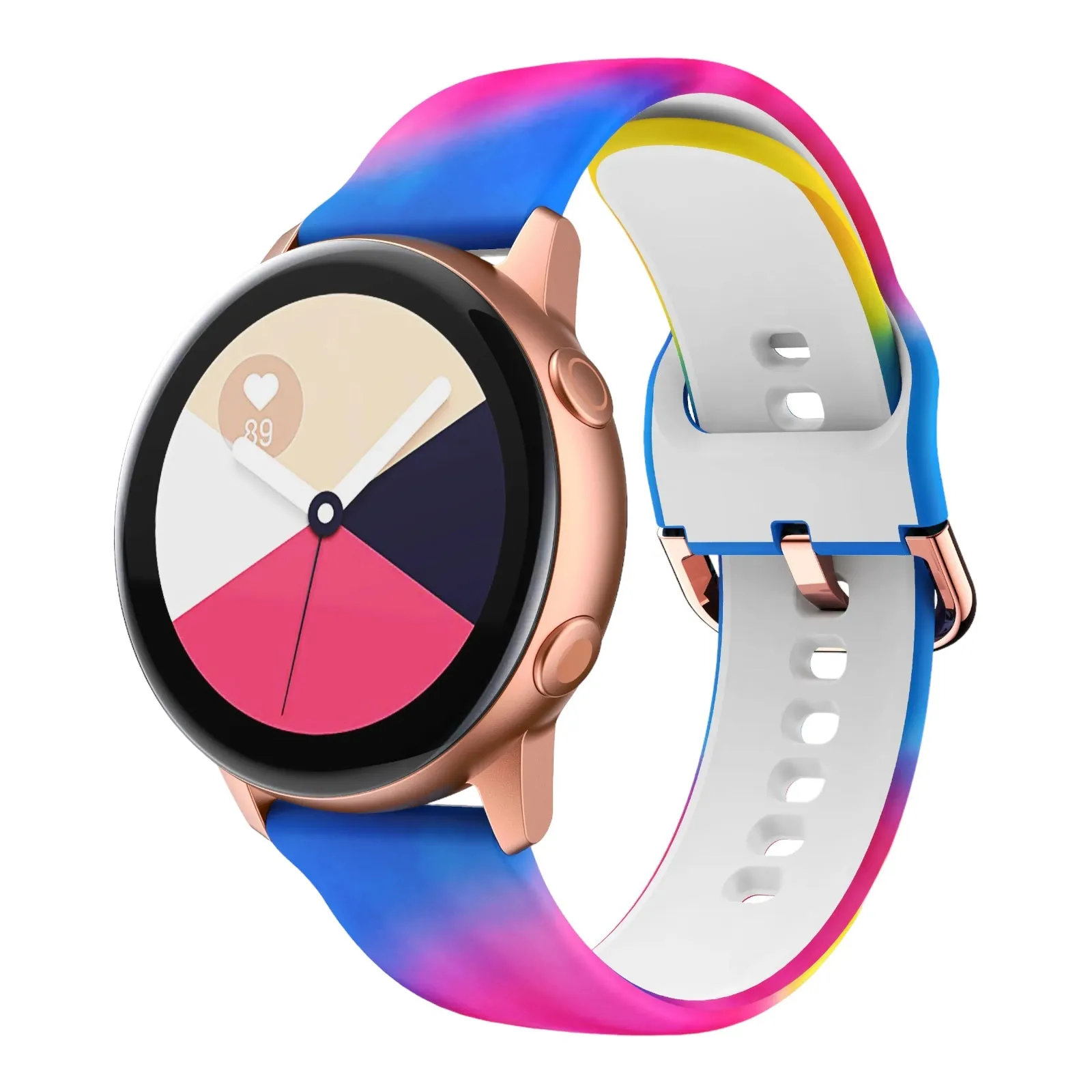 Silicone Pattern Watch Straps compatible with the Apple Watch