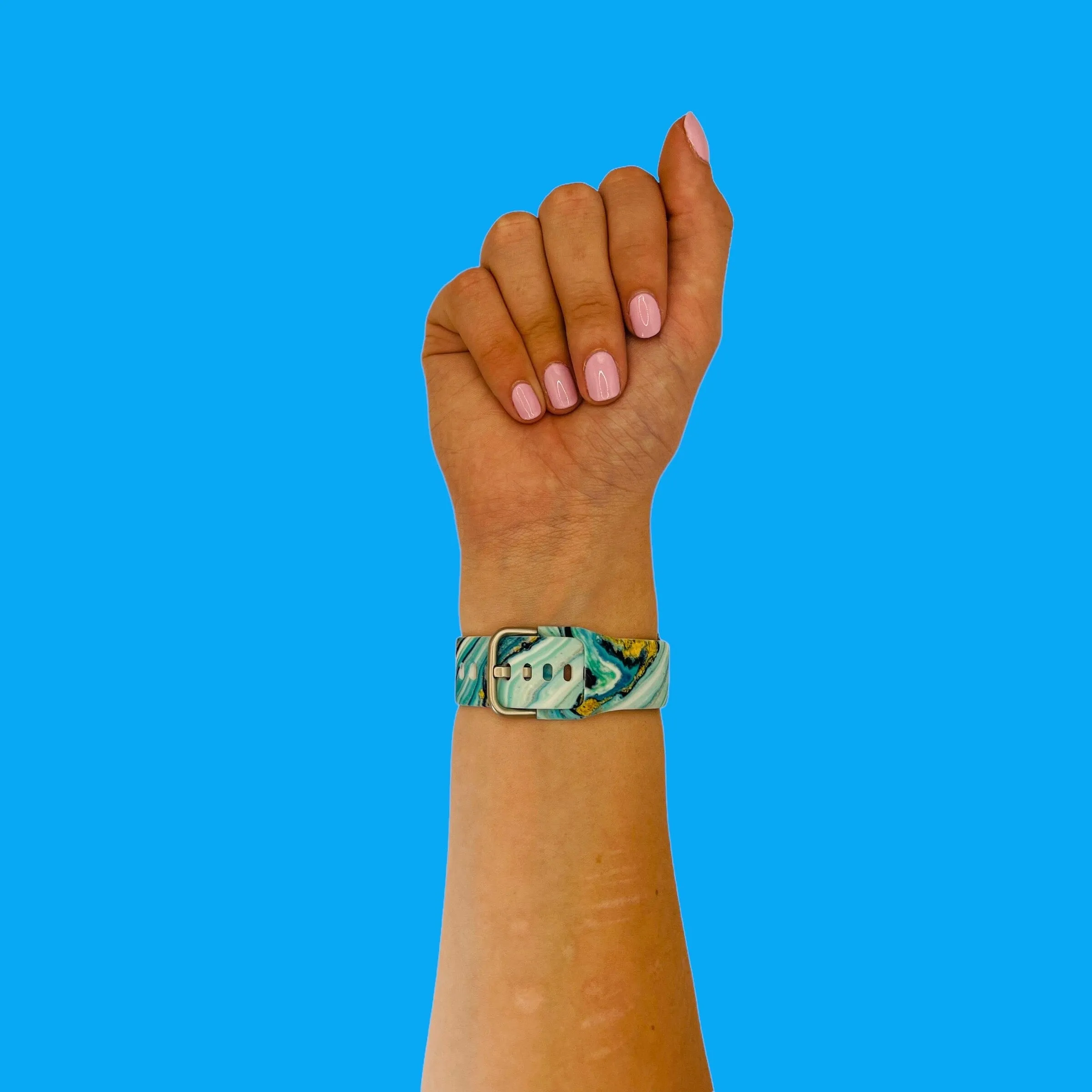 Silicone Pattern Watch Straps compatible with the Apple Watch