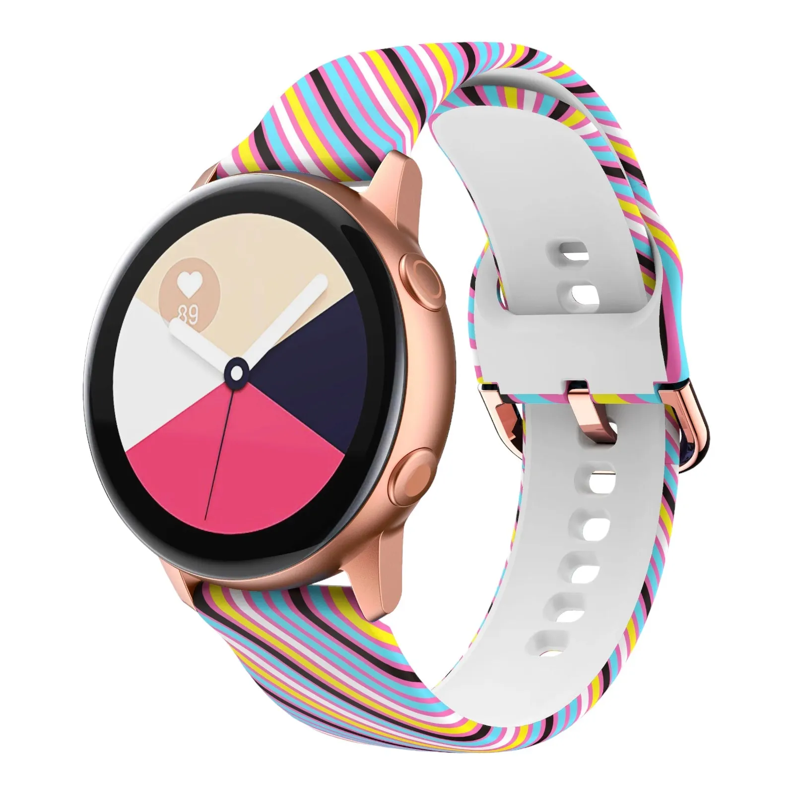 Silicone Pattern Watch Straps compatible with the Apple Watch