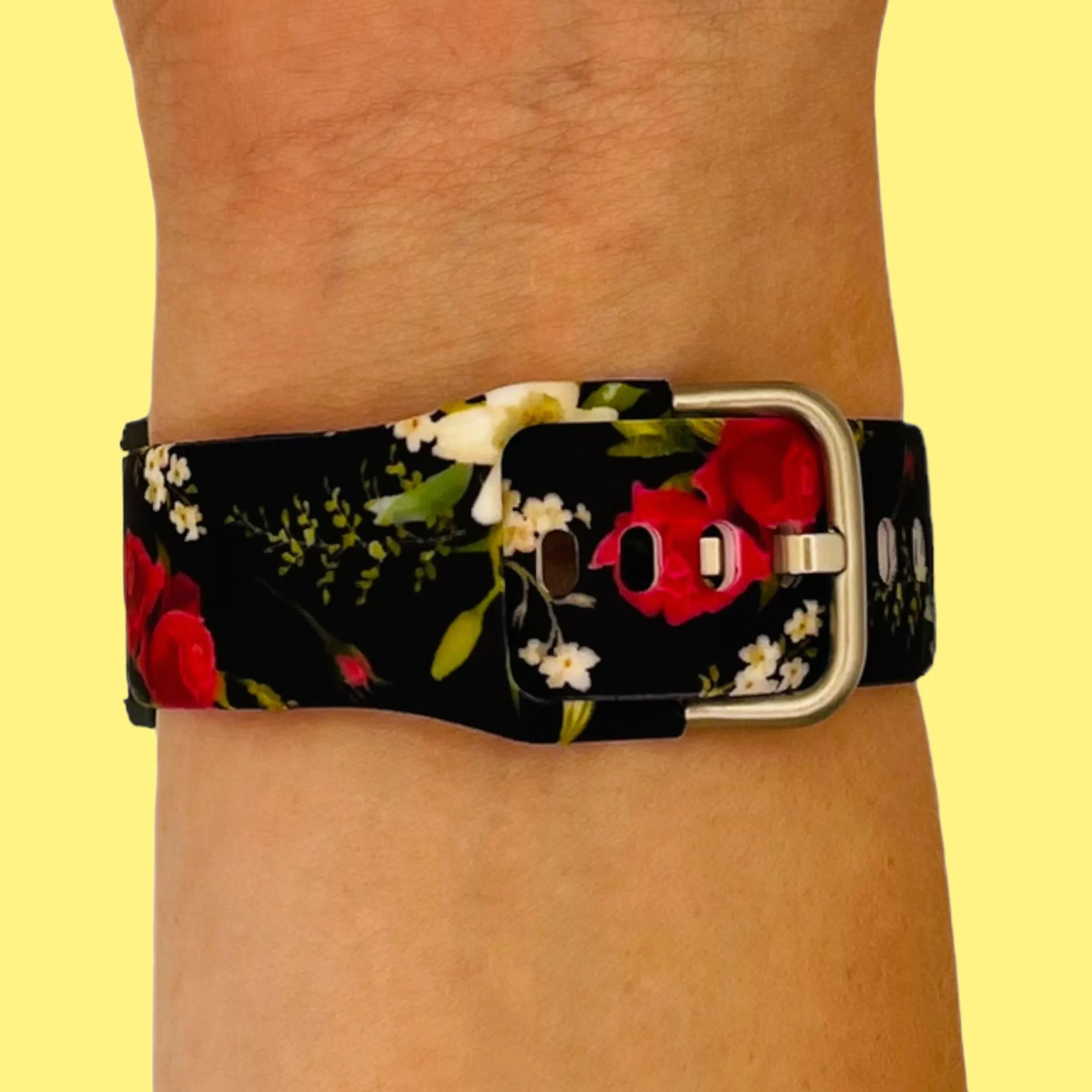 Silicone Pattern Watch Straps compatible with the Apple Watch