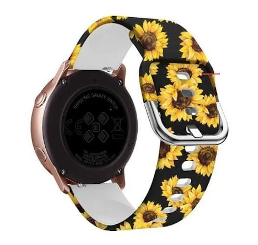 Silicone Pattern Watch Straps compatible with the Apple Watch