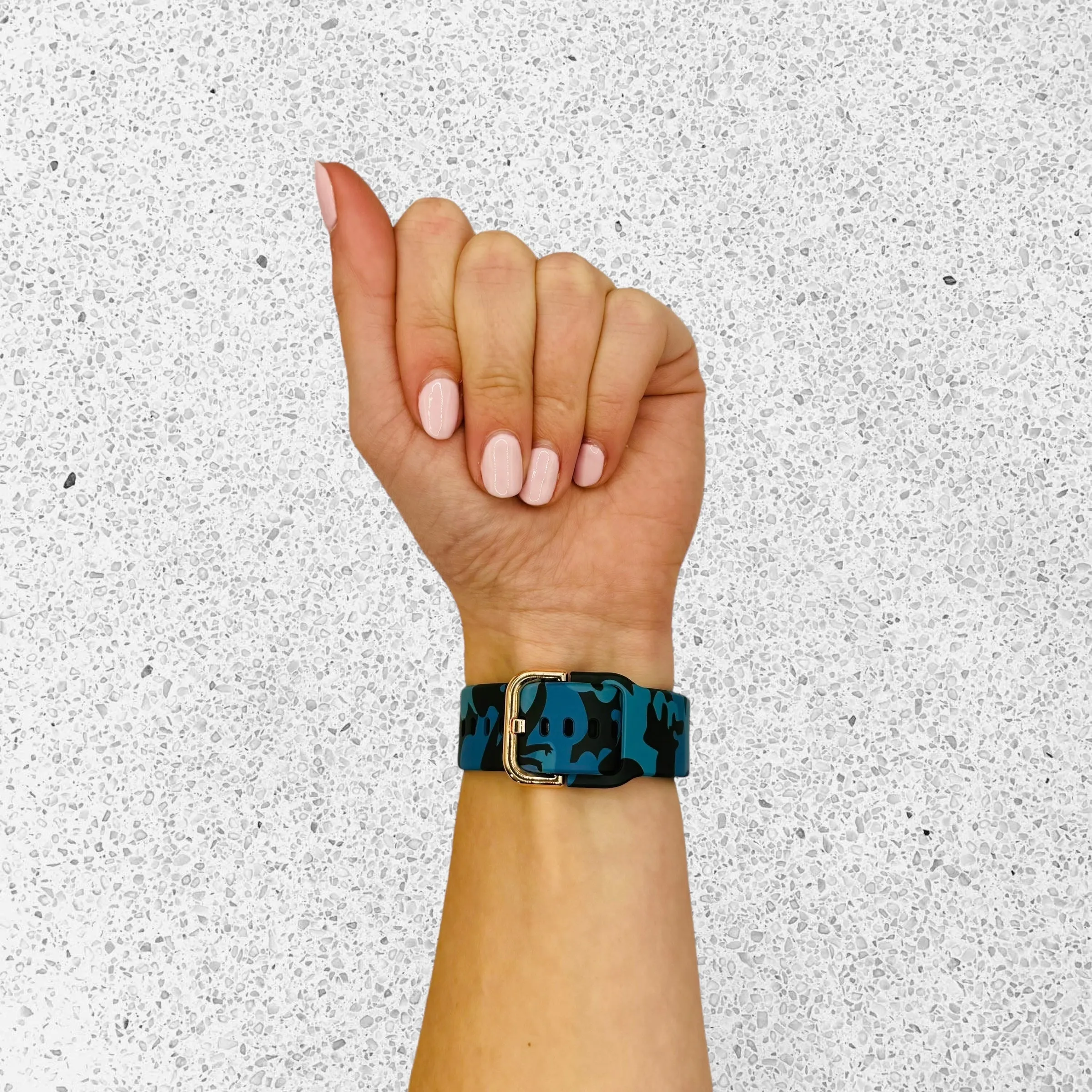 Silicone Pattern Watch Straps compatible with the Apple Watch
