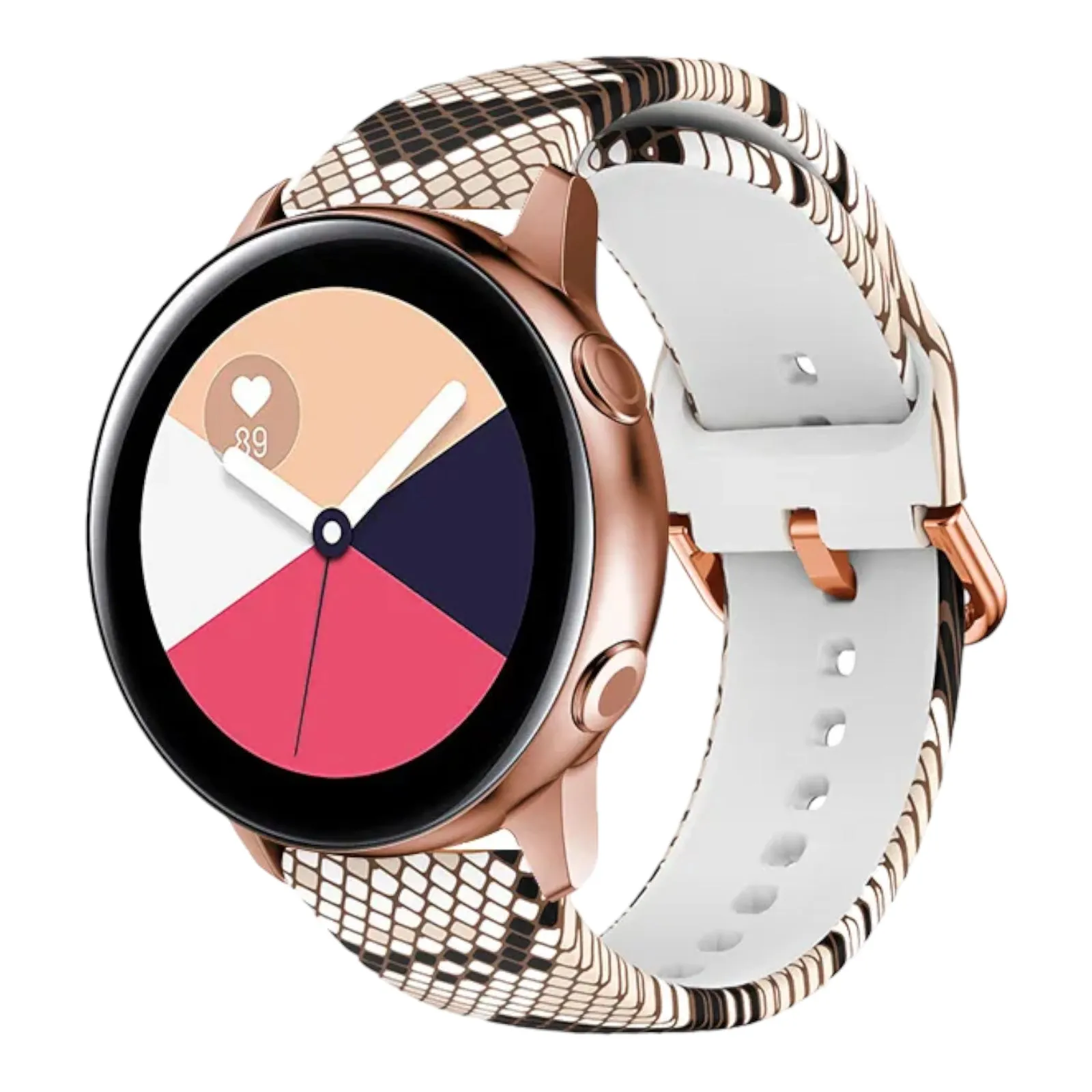 Silicone Pattern Watch Straps compatible with the Apple Watch