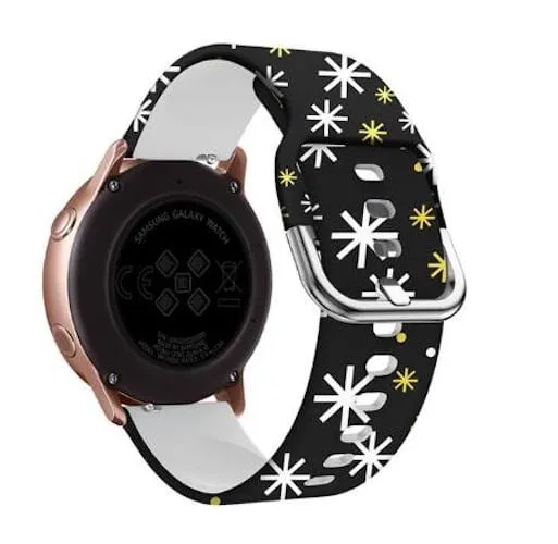 Silicone Pattern Watch Straps compatible with the Apple Watch