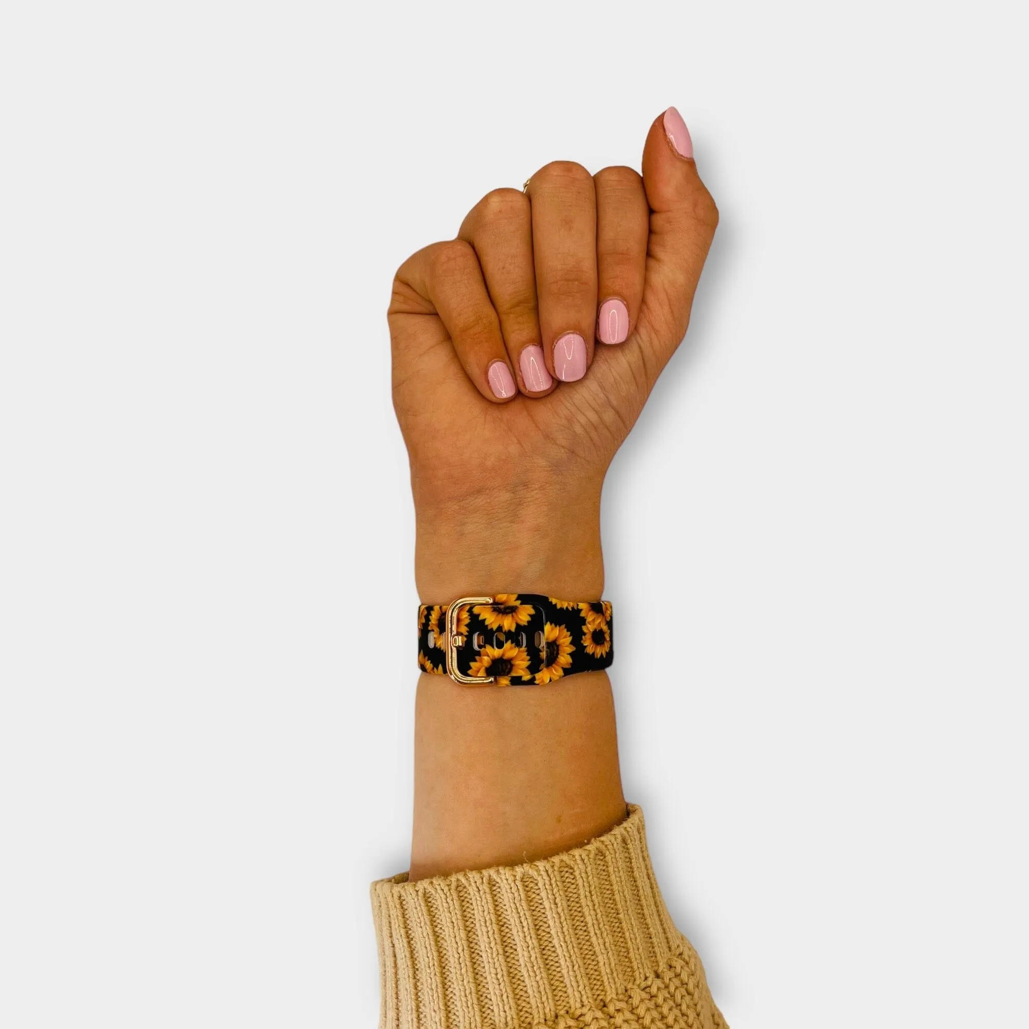Silicone Pattern Watch Straps compatible with the Apple Watch