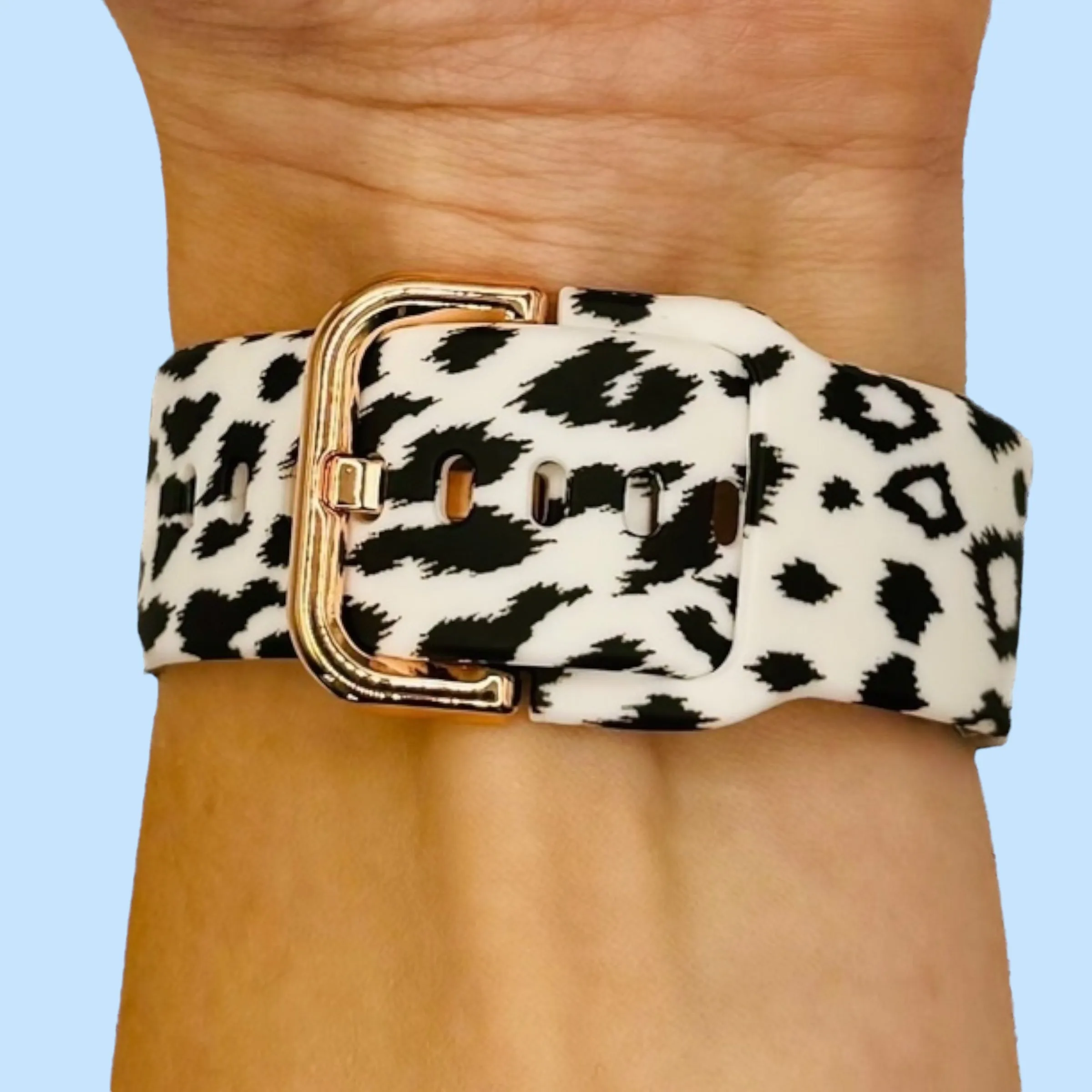 Silicone Pattern Watch Straps compatible with the Apple Watch