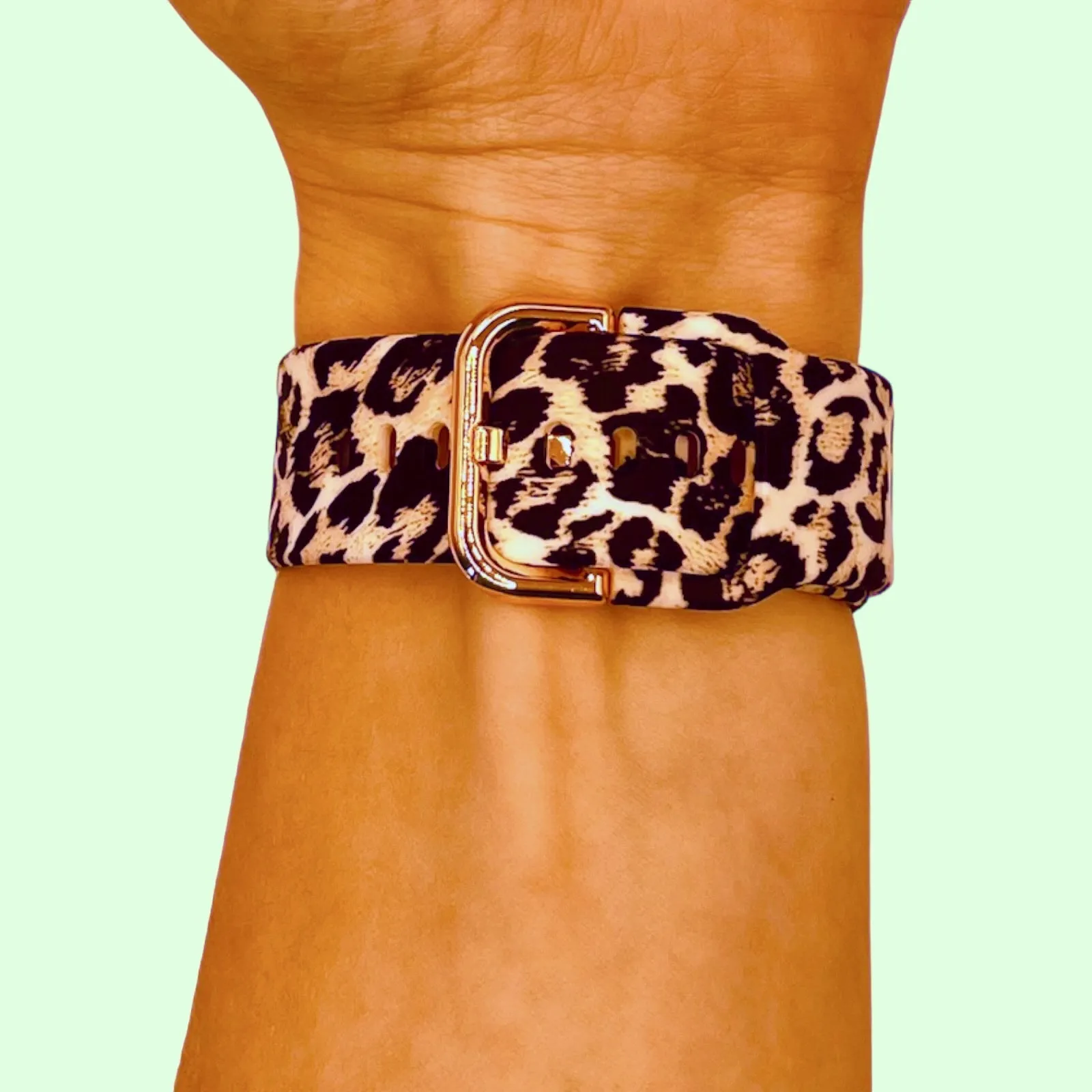 Silicone Pattern Watch Straps compatible with the Apple Watch