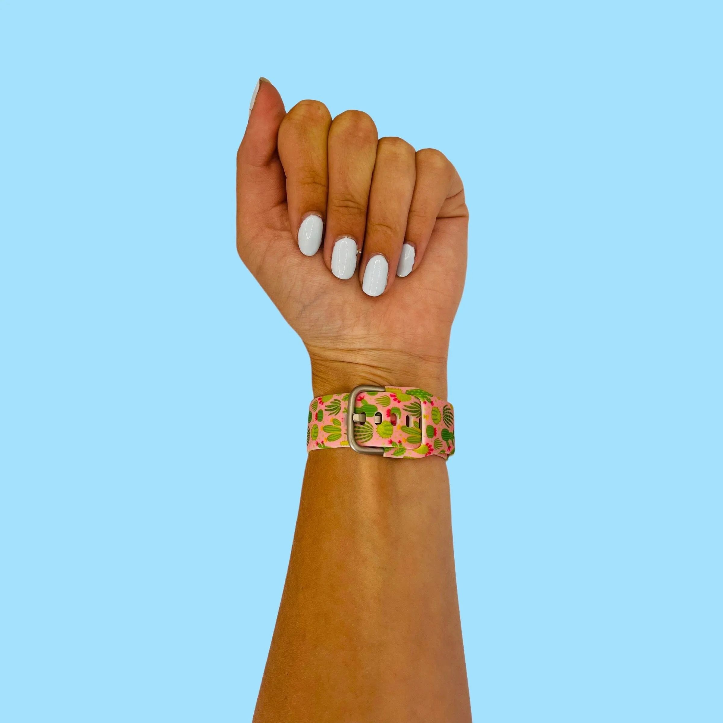 Silicone Pattern Watch Straps compatible with the Apple Watch