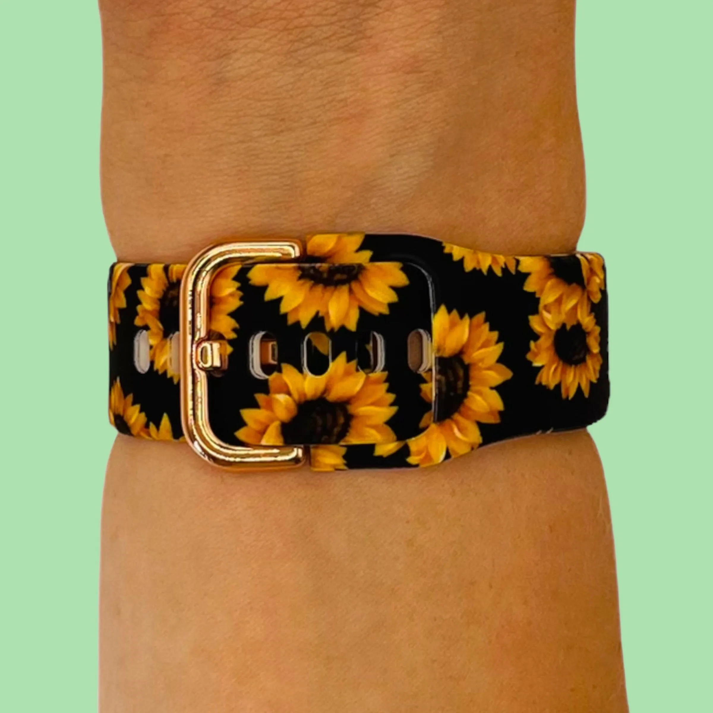 Silicone Pattern Watch Straps compatible with the Apple Watch