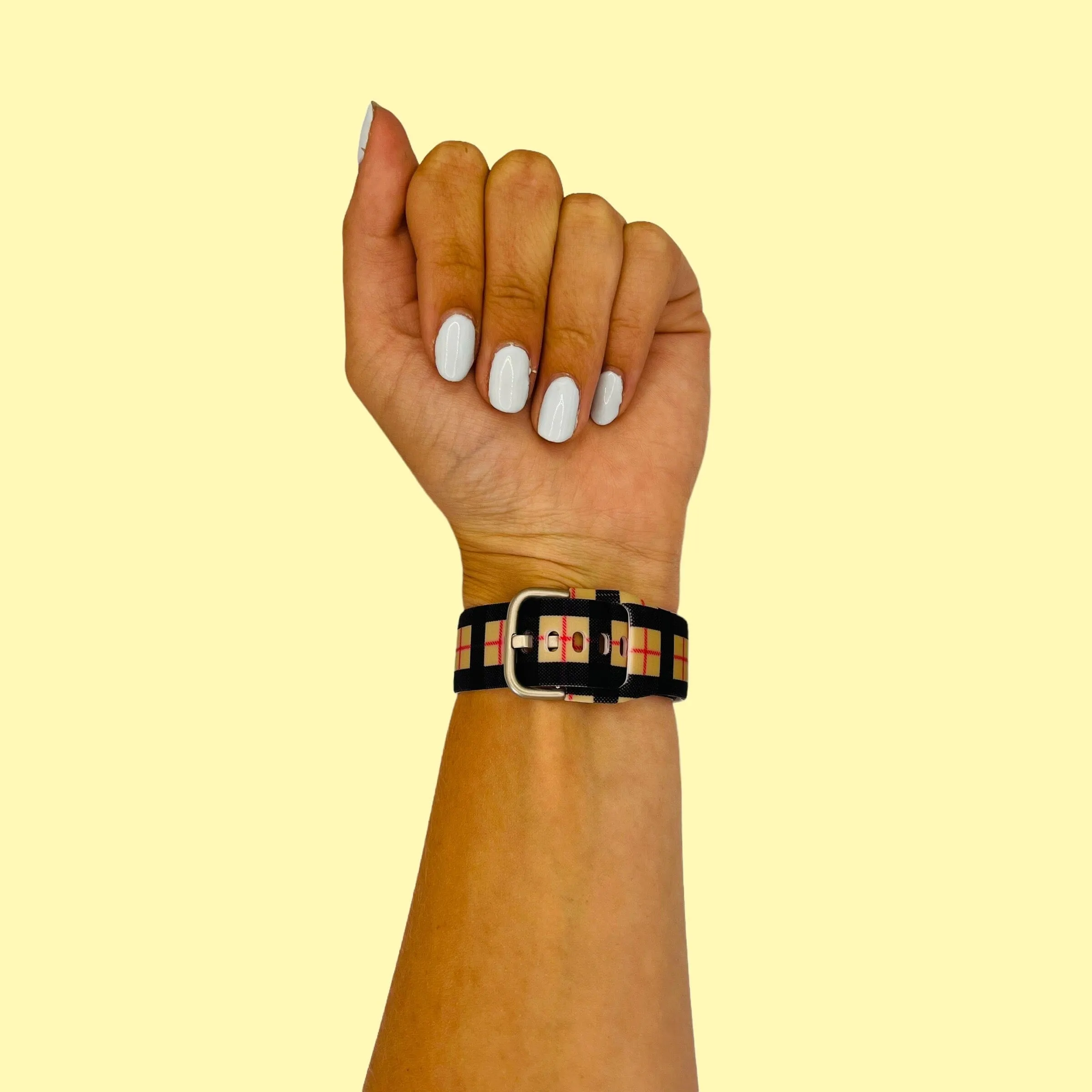 Silicone Pattern Watch Straps compatible with the Apple Watch