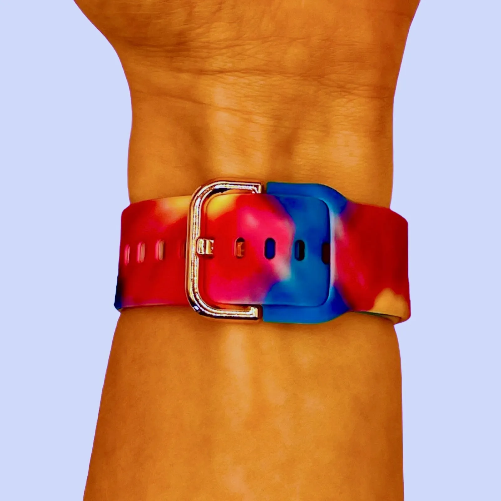 Silicone Pattern Watch Straps compatible with the Apple Watch