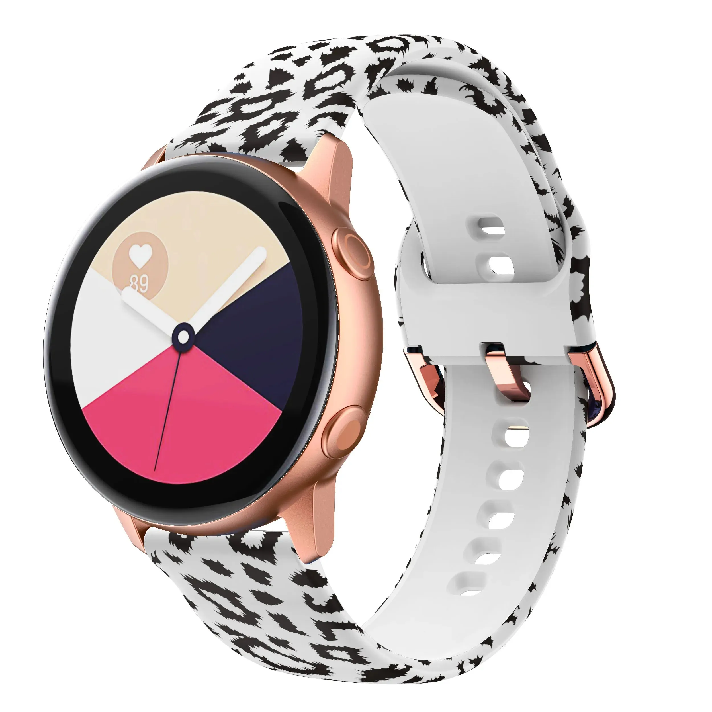 Silicone Pattern Watch Straps compatible with the Apple Watch