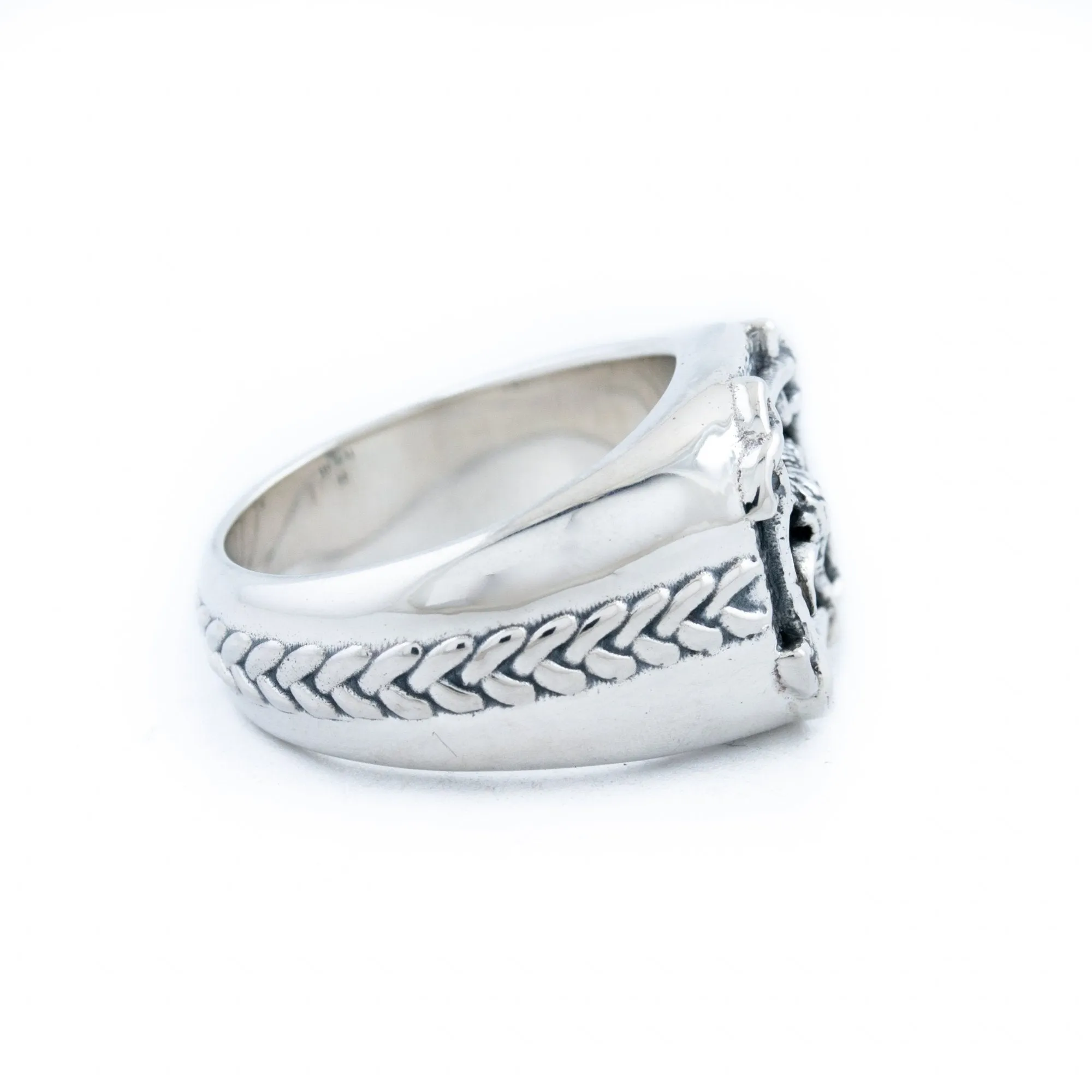 Silver "Celtic Aries" Ring
