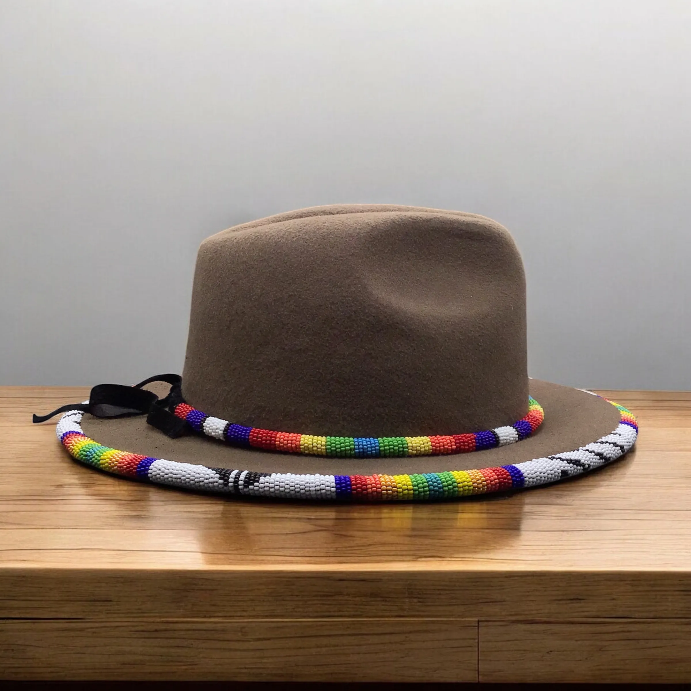 Size-58 Handmade Beaded Hat (4)