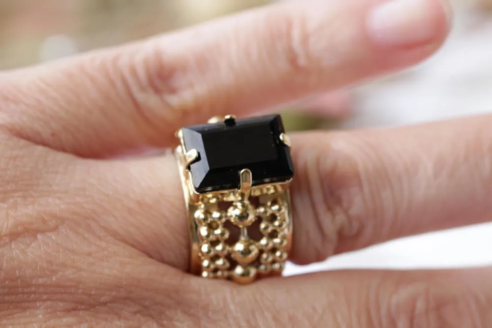 SMOKEY QUARTZ RING