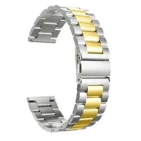 Stainless Steel Link Watch Strap Compatible with the Garmin Forerunner 165