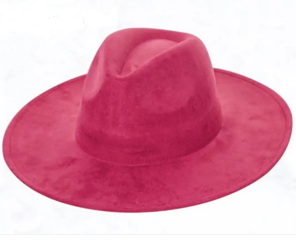 Tan Hide Western Leather Band w/ Choice of Boho Hat 985L