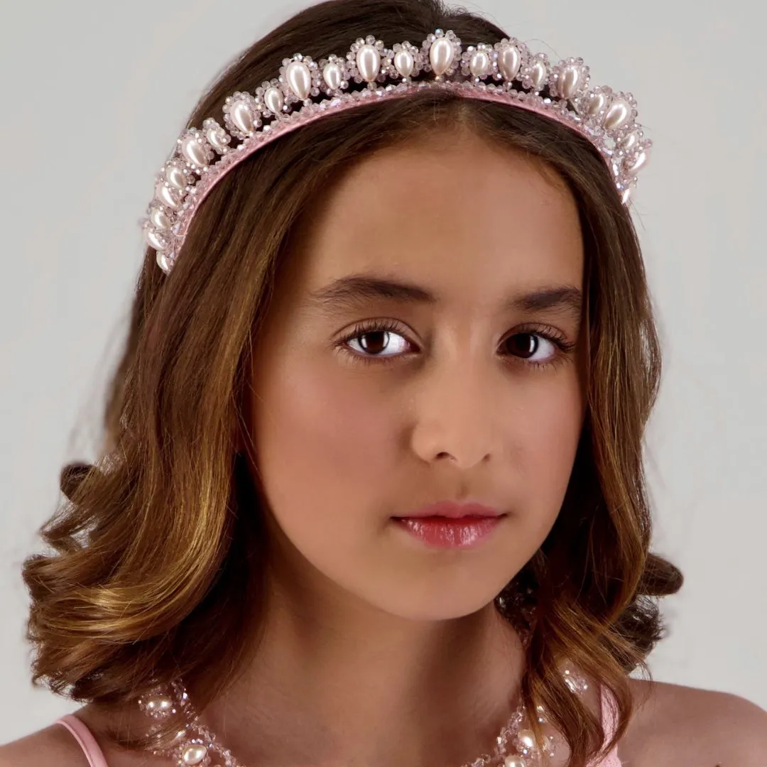 The Carita Pearl Tiara Designer Headband