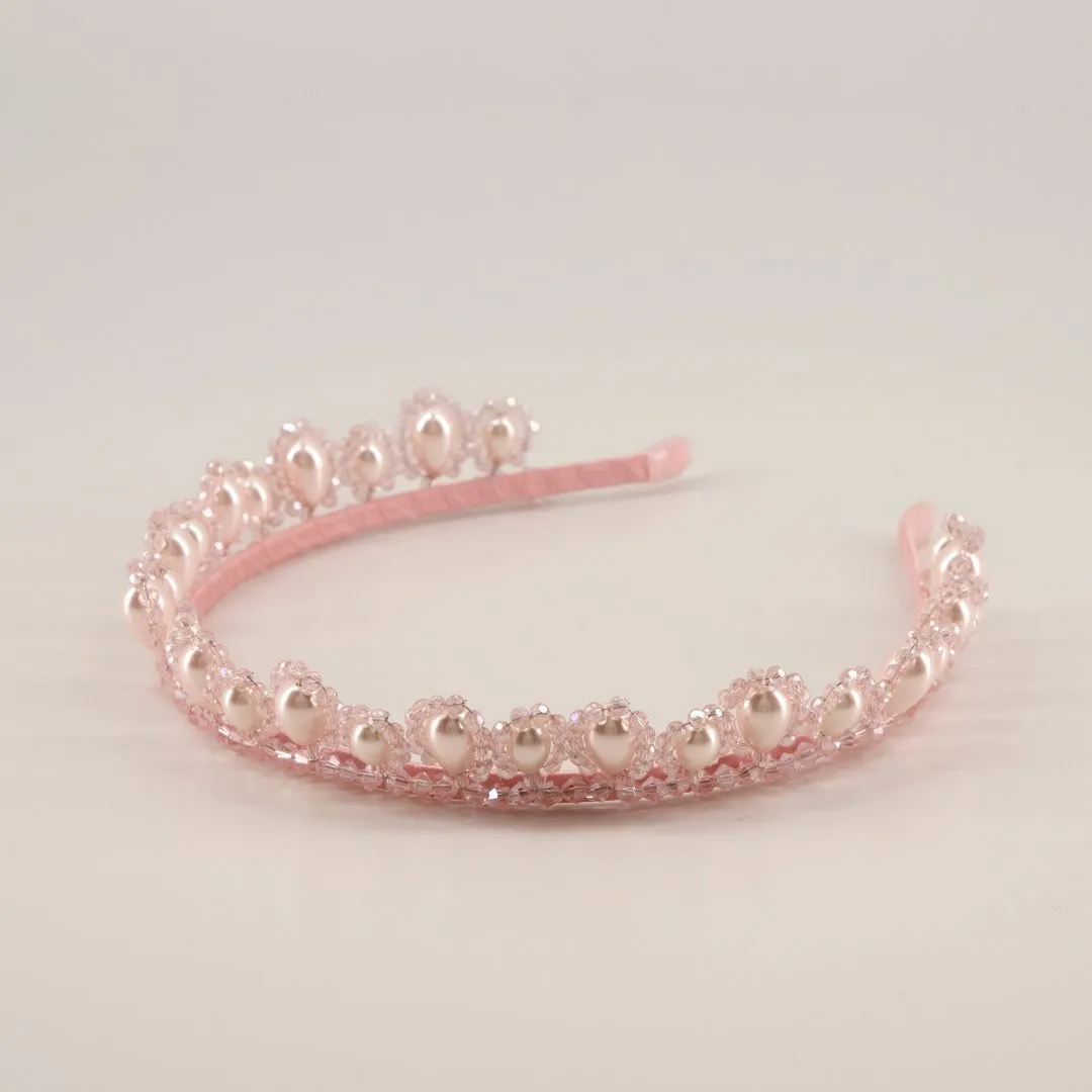The Carita Pearl Tiara Designer Headband
