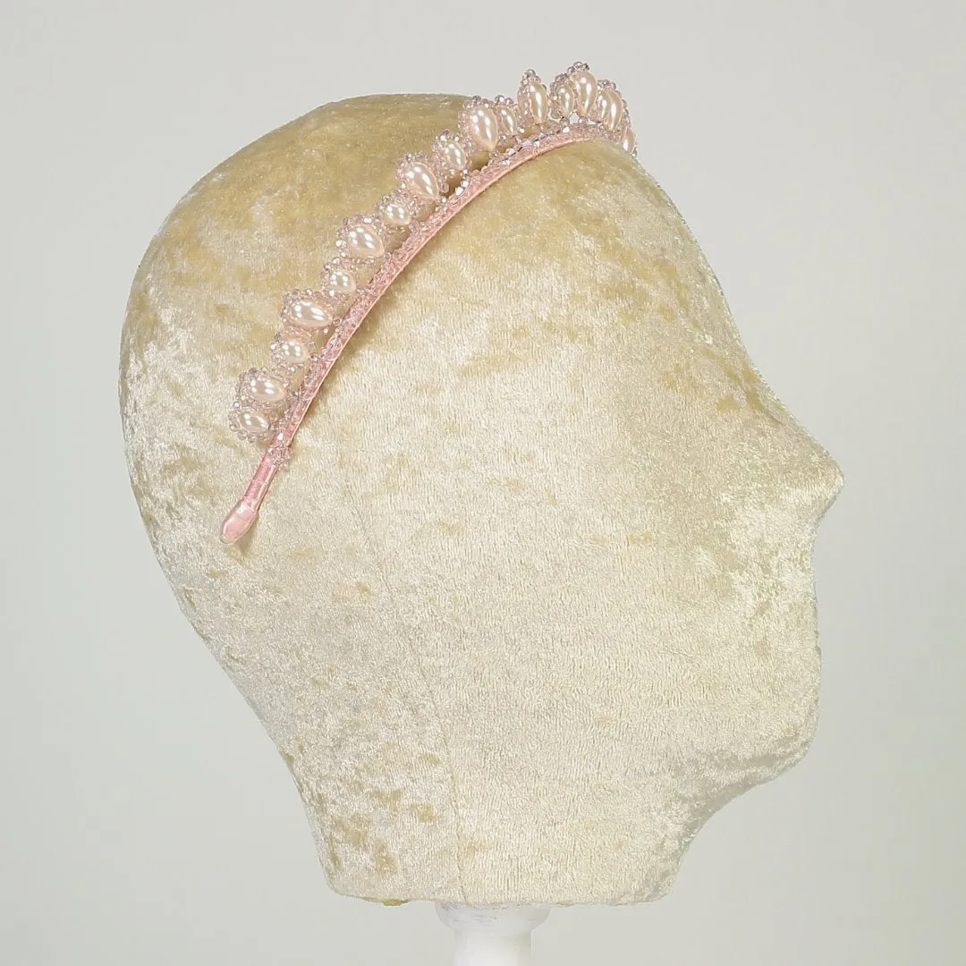 The Carita Pearl Tiara Designer Headband