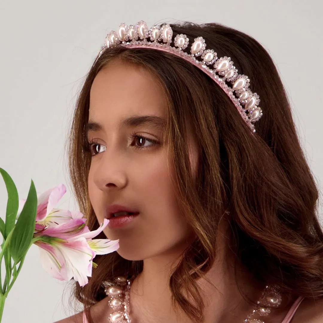 The Carita Pearl Tiara Designer Headband