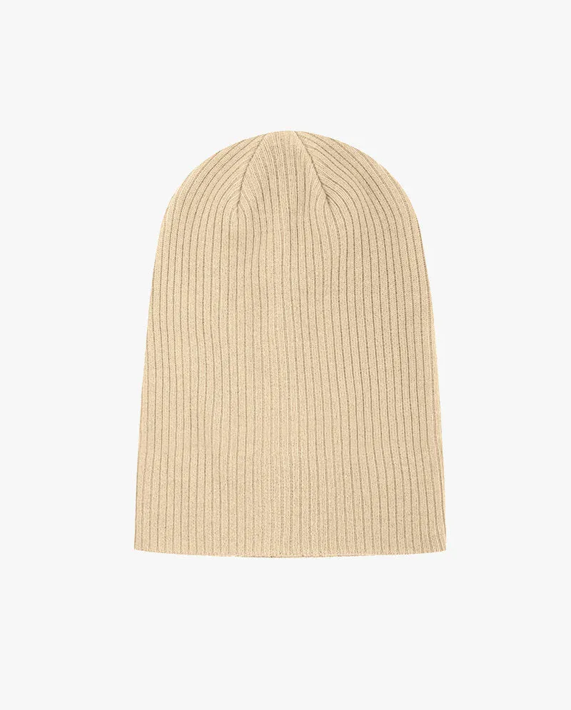 The Hat Depot - 100% Cotton Plain Beanie