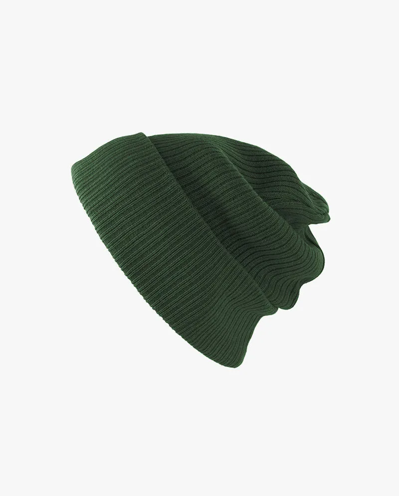 The Hat Depot - 100% Cotton Plain Beanie