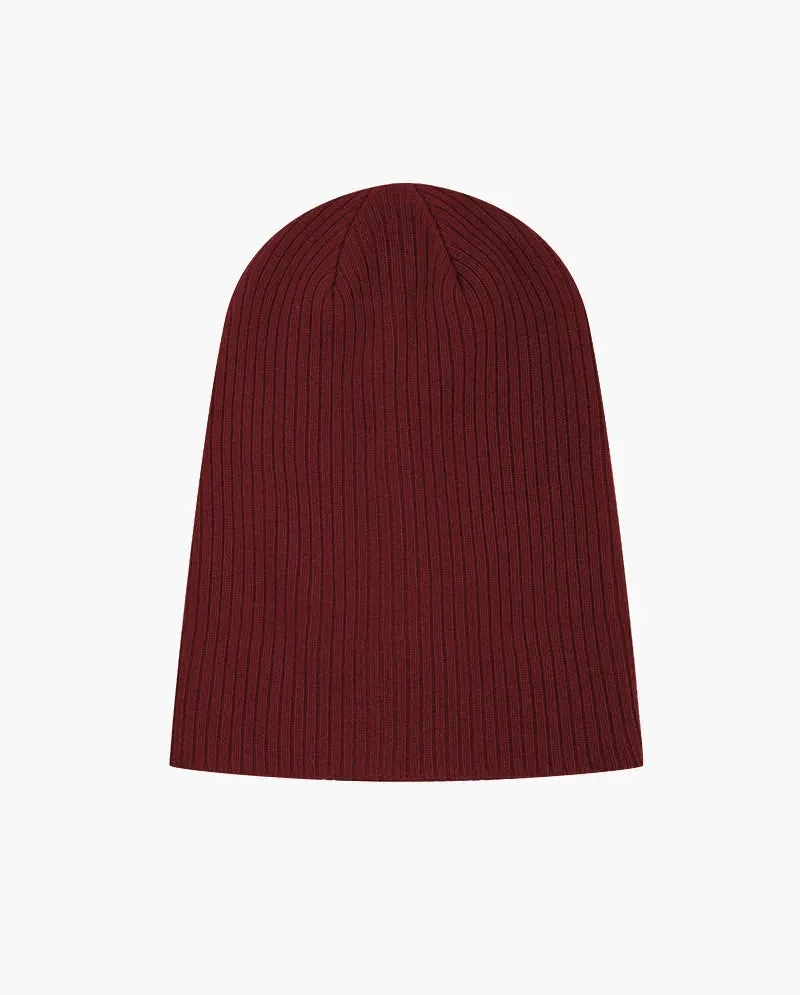 The Hat Depot - 100% Cotton Plain Beanie