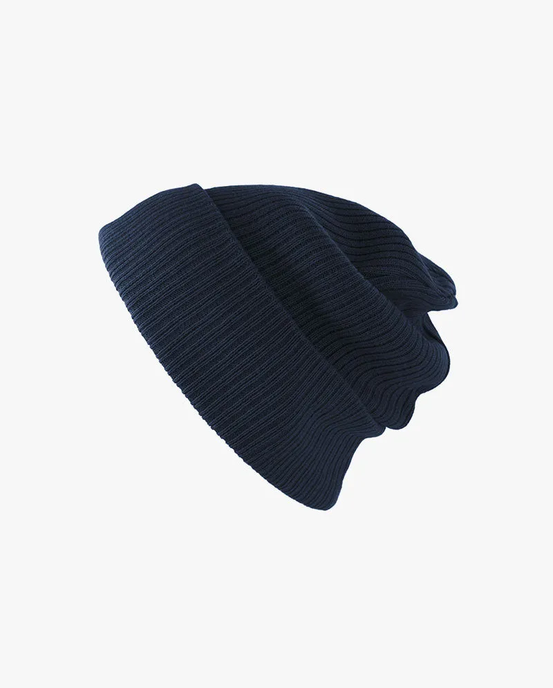 The Hat Depot - 100% Cotton Plain Beanie