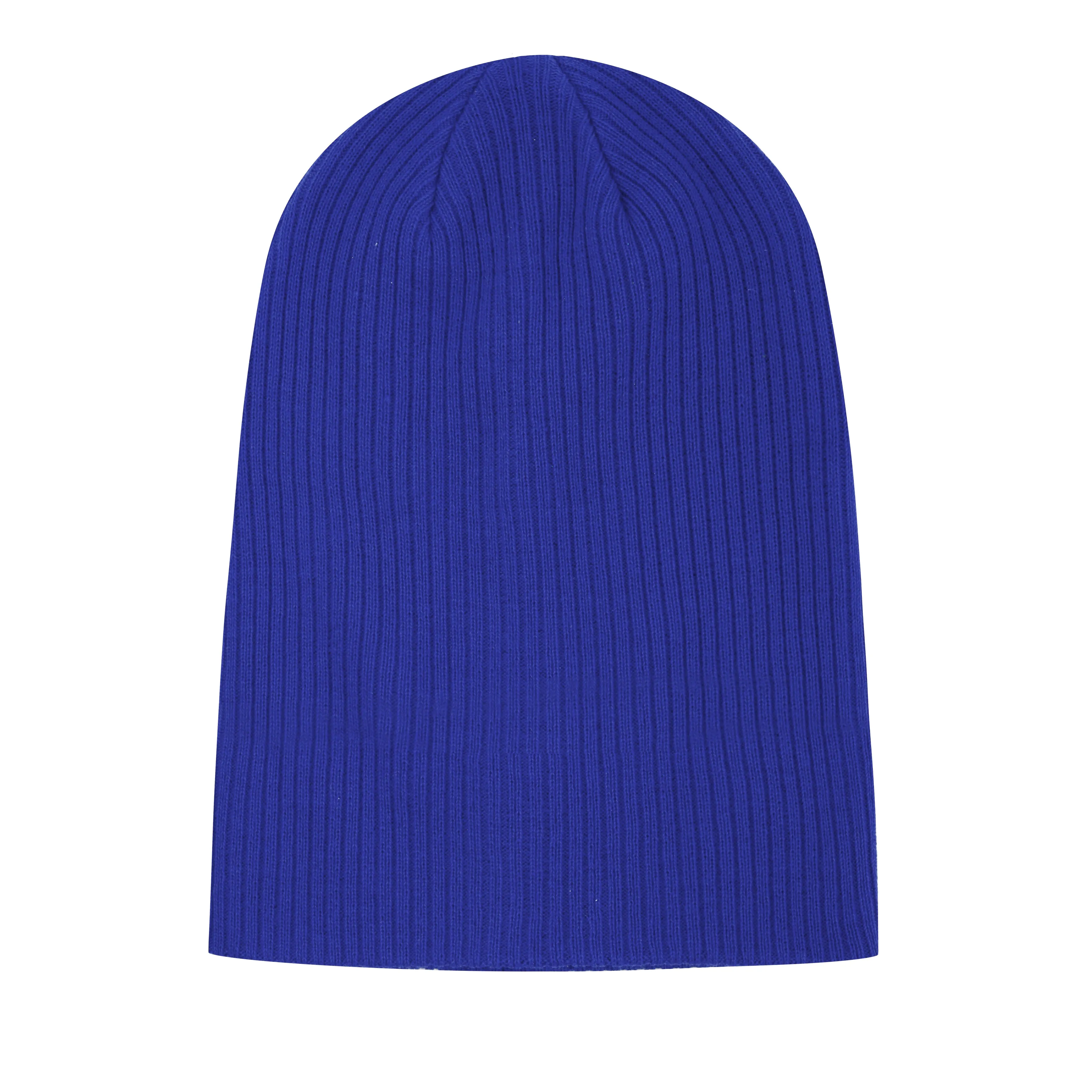 The Hat Depot - 100% Cotton Plain Beanie