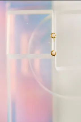 The Land of Salt Opal Stud Earrings