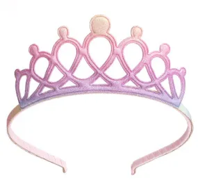 Tiara Headband- Pastel Rainbow