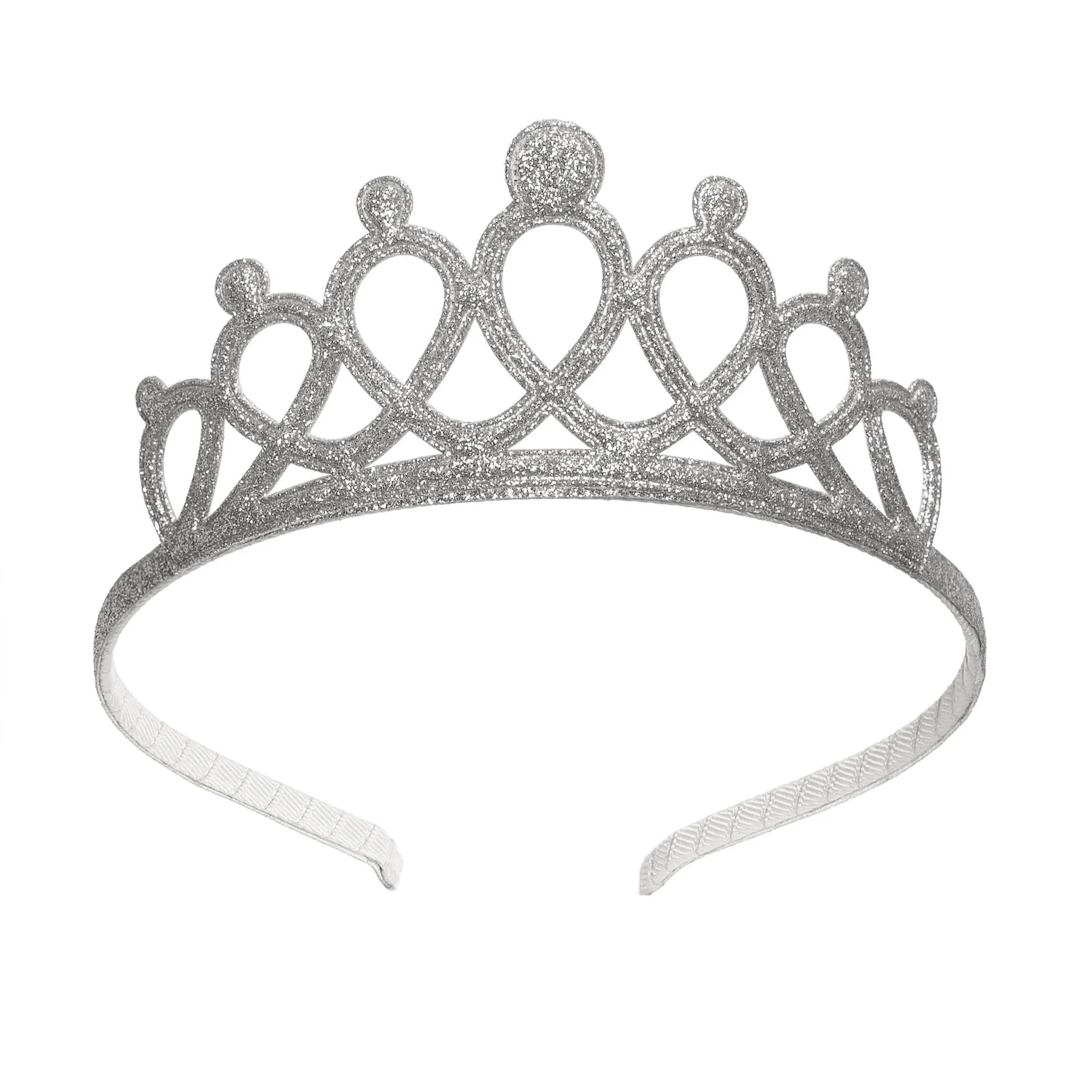 Tiara Headband- Silver
