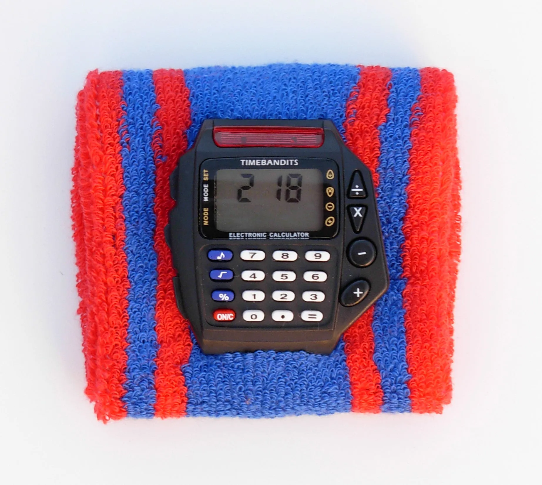 TIMEBANDITS Retro Digital Calculator Watch DCAL35BK