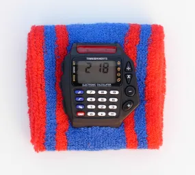 TIMEBANDITS Retro Digital Calculator Watch DCAL35BK