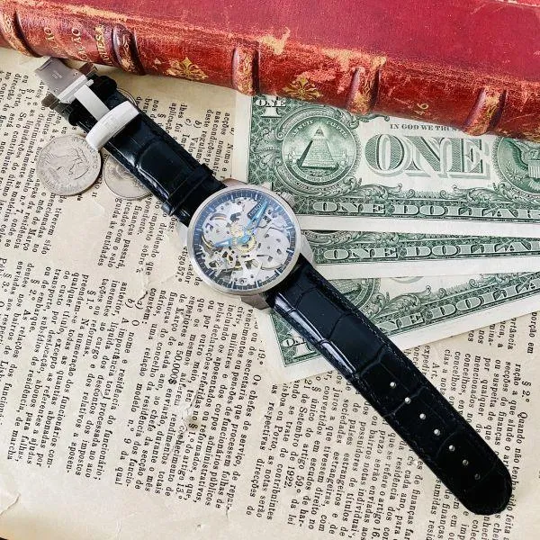 Tissot T-Complication Squelette luxury watch manual winding men's women's vintage analog wristwatch precious beautiful goods