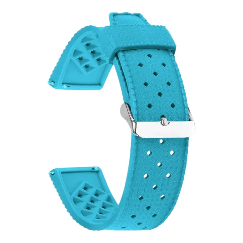 Tropic Dive Silicone Watch Straps with the Apple Watch