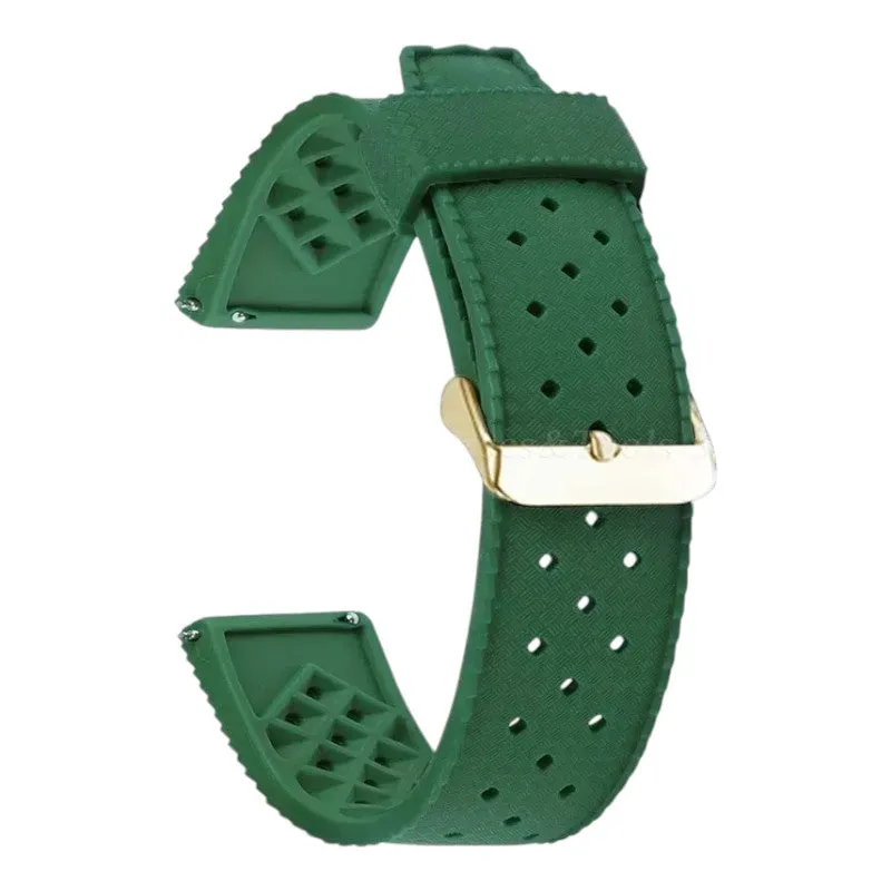 Tropic Dive Silicone Watch Straps with the Apple Watch