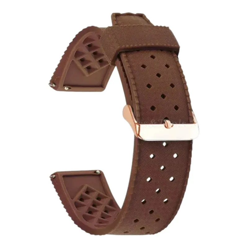 Tropic Dive Silicone Watch Straps with the Apple Watch