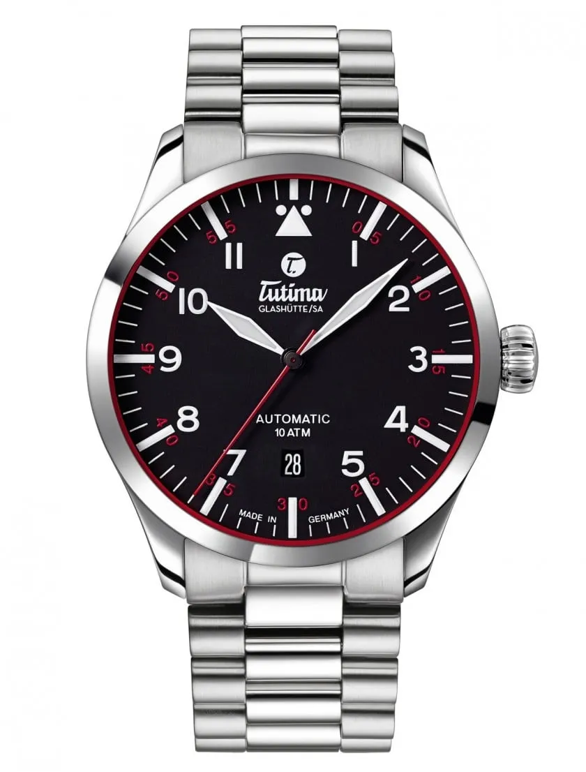 Tutima Grand Flieger Automatic Bracelet Watch 6105-02