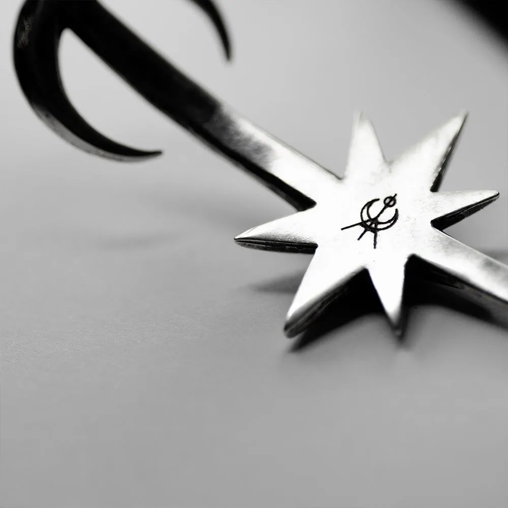 Twin Moon crown - silver
