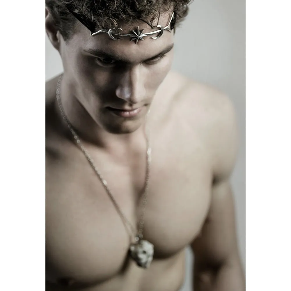 Twin Moon crown - silver