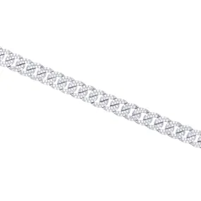 Vail Pave Diamond Tennis Bracelet