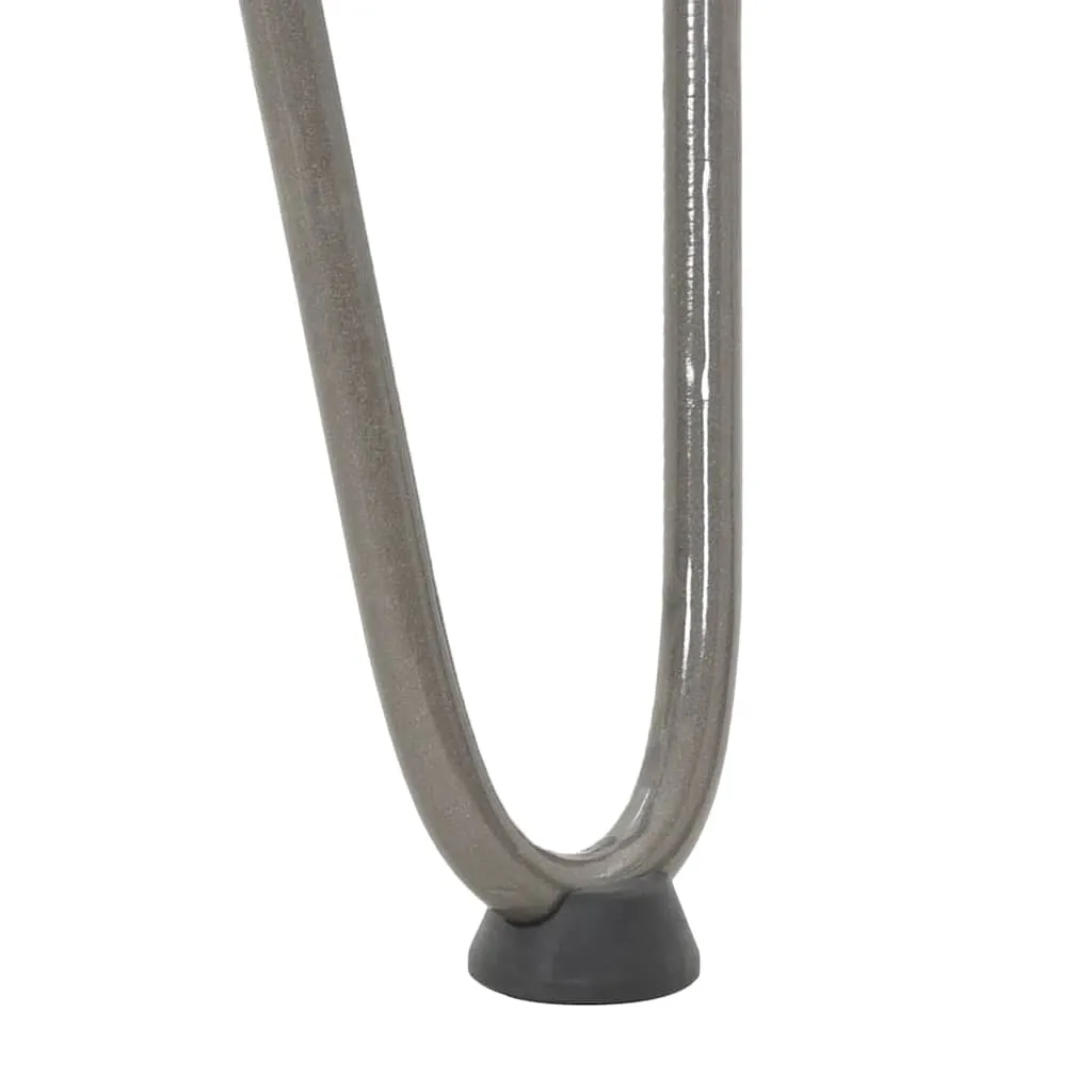 vidaXL Hairpin Table Legs 4 pcs Natural Steel 72 cm Solid Steel