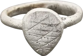 VIKING HEART RING, 9TH-11TH CENTURY AD