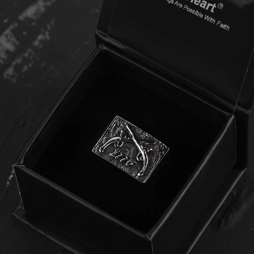 Vintage Independence Day 1776 Ring for Men