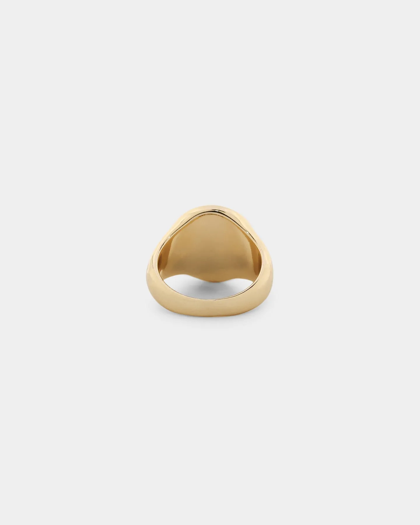 Wild For The Weekend Yin Yang Signet Ring (Medium) Gold