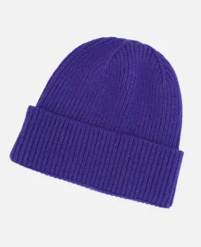 WOLL-KASCHMIR MÜTZE "LILLE" VIOLET